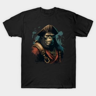 gorilla pirate T-Shirt